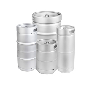 Fût à bière en acier inoxydable standard américain 1/6BBL, capacité 20L/30L/50L, distributeur G S D, coupleur empilable, logo personnalisé du fabricant - Product Image 3