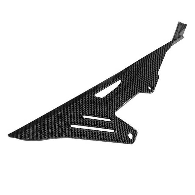 For Segway X260 surron LXB ultra Bee Off-road Electric Vehicle Water Transfer Printing Carbon Fiber Chain Fender Chain Guard