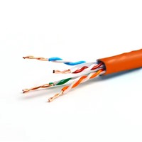 Cable Ethernet LAN UTP de PVC Cat6A de 23AWG, 100m, Fabricante Profesional, OEM, Cables de Comunicación de Red de Alto Rendimiento