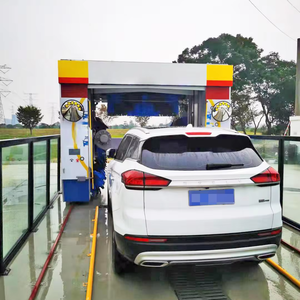 Machine à laver de voiture à portique entièrement automatique de bonne qualité avec brosses rotatives, machine à laver en libre-service - Product Image 1