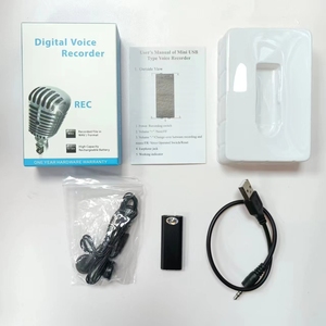 8GB Flash Memory giọng nói kích hoạt ghi âm <span class=keywords><strong>mini</strong></span> kỹ thuật số ghi âm - Product Image 3