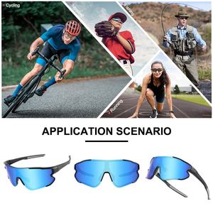 Gafas de Sol Deportivas Polarizadas con Protección UV400 y Logotipo Personalizado, Impermeables, para Ciclismo de Montaña y Carretera, para Hombre - Product Image 5