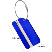 Plaques vierges en acier inoxydable et aluminium multicolores pour gravure laser, tolérance de précision, pour plaques nominatives personnalisées, pendentifs de valise