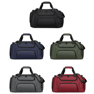Sac <span class=keywords><strong>de</strong></span> sport <span class=keywords><strong>de</strong></span> voyage Fuliya personnalisé, imperméable, durable, avec fermeture éclair, grande capacité, avec bandoulière et poignées - Product Image 5