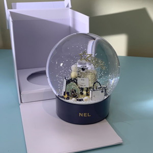<span class=keywords><strong>Globo</strong></span> di Neve Natalizio di Lusso Personalizzato all'Ingrosso - Sfera d'Acqua in Cristallo ABS e Resina, Ornamento Souvenir Brandizzato per Regalo - Product Image 2