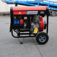 Groupe électrogène diesel ELECPRIME à style ouvert 8kva/10kva/12kva monophasé/triphasé, portable, refroidi par air, 50/60Hz