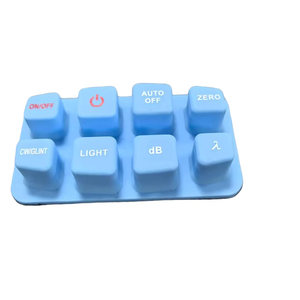 Bàn phím màng xúc giác chất lượng cao in cao su silicon cho điều khiển từ xa thiết bị gia dụng bảng điều khiển trò chơi, vv. - Product Image 1
