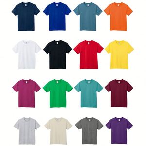 T-shirts personnalisés avec logo brodé, fabricants et fournisseurs de vêtements, impression, été, <span class=keywords><strong>manches</strong></span> courtes, coton 205G, t-shirts graphiques pour hommes, sur mesure - Product Image 2