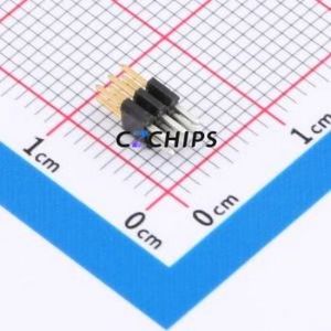 20021111-00006T1LF Pin Header Through hole Component (THT),P=1.27mm Connector 1.27mm Pin Header Double Row 6P - Product Image 1