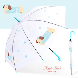 RST Young Girl Dog Paraguas Volver a la escuela Niño y Niña Niños 21 pulgadas de largo Paraguas recto - Product Image 6