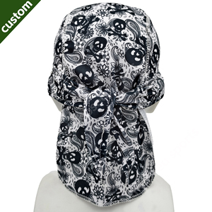 Durags <span class=keywords><strong>de</strong></span> <span class=keywords><strong>moto</strong></span> <span class=keywords><strong>de</strong></span> haute qualité en maille respirante et absorbante, en soie élastique, personnalisables OEM, pour un sommeil agréable - Product Image 2