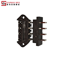 Connecteur isolé STARWAY moulé par injection personnalisé avec bornes conductrices pour la transmission d'énergie des appareils – Approvisionnement direct usine
