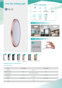 Plafonnier <span class=keywords><strong>LED</strong></span> moderne ultra-plat 20 mm 22W IP44, rond, encastré, pour la maison et le bureau - Product Image 5