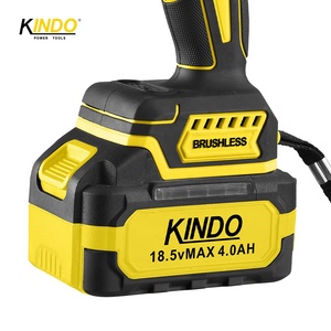 Nhà Máy bán hàng trực tiếp 500N. M công suất cao 18V 4.0Ah Pin 12.7mm(1/2 '') công cụ điện xử lý tác động cờ lê - Product Image 2