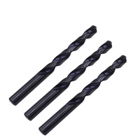 DIN1869 Hss entièrement rectifié Extra Long M35 M2 foret hélicoïdal en métal oxyde noir tige droite pour le forage de trous profonds