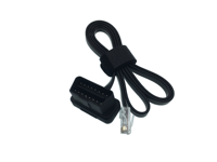 Cable de Diagnóstico RJ45, Adaptador de Conector Macho OBD2 de 16 Pines a RJ45, Cable Plano de Extensión