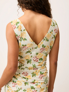 Vestido de Fiesta Sexy con Cuello en V y Espalda Descubierta para Mujer, Ajustado, Plisado, Tejido Liso, Cintura Natural, Mini, Venta al por Mayor de Verano - Product Image 5
