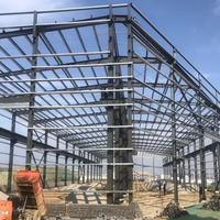 Hangar de almacén de luz de taller, prefabricación, suministro de fábrica, se puede soldar e instalar, estructura de acero de construcción