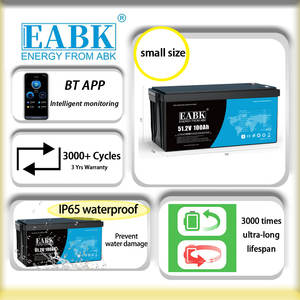 Solar Home Energy Storage System für Kraftwerk Wechsel richter Backup 48V 100Ah LiFePO4 Solar batterie 48V Lithium batterie - Product Image 2