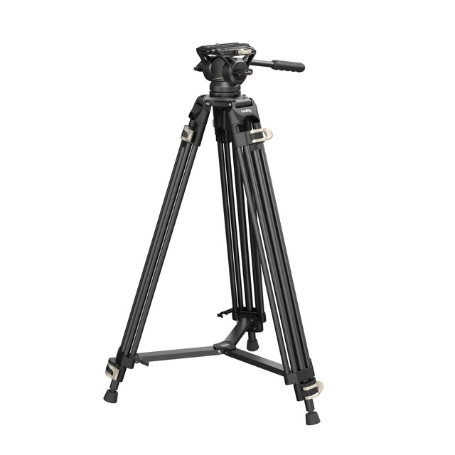Aluminum Alloy Heavy-Duty Fluid Head Tripod AD-01 for Camcorder/DSLR Camera Stand Professional Video Tripod 3751