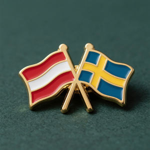 Pin de Solapa Personalizado con Bandera de Dinamarca, Insignia Magnética de Metal Suave, Insignia de Esmalte con Bandera de País, Imán, Pin de Solapa con Bandera de España y Grecia - Product Image 3