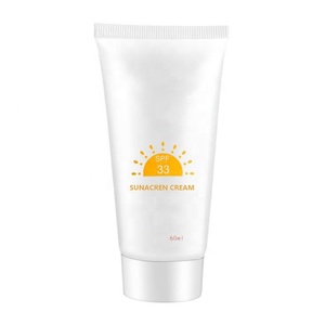 Etiqueta privada SPF50 Loción de protección solar blanqueadora vegana Crema mineral orgánica para el cuidado de la piel facial Bloqueador solar para el sol de vacaciones - Product Image 2
