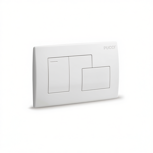 Placa de marco Pucci Eco blanca para cisterna de 35 cm de largo y 19 cm de ancho - Product Image 3