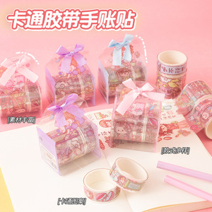 Cartoon Pet Transparent <b>Tape</b> Gift Set 1 In Core Double Sided No Residual For Home <b>Decor</b> Student Use - Product Image 5