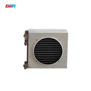 Emth o melhor preço condensador de ar, para sala fria, unidade condensadora, ar de cobre, refrigerado, máquina pequena condensador com ventilador