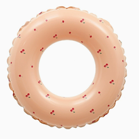 Bouée de natation gonflable 2026 pour adultes et enfants, flotteur universel de piscine 11 pouces, tube de plage en PVC rayé, équipement de loisirs aquatiques estival