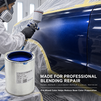 Cat Semprot Ho*da Accord B575P Still Night Pearl Acrylic Pre-Mixed Automotive Refinish Paint untuk Perbaikan Panel Bodi Mobil 1L