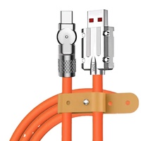 Adaptateur de chargeur personnalisé multifonction lueur 180 rotation chargeur de type c pour ordinateurs portables, téléphones portables et autres appareils électroniques