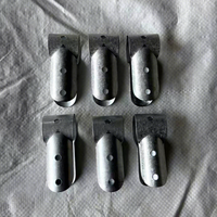 Kit de fixation pour serre agricole, petite taille, tube rond, boucle bec de canard et collier de serrage, pièces de quincaillerie pour serre
