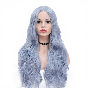 Parrucca UMS Best Seller in Fibra Sintetica Senza Capelli Veri, Senza Pizzo, Doppia Trama a Macchina, Anti-Crespo, Su Misura, per Uso Quotidiano Femminile, Offerta Speciale - Product Image 6