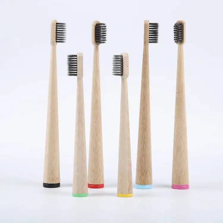 wholesale nice design 100% eco-friendly organic Nature Bamboo Bamboo Toothbrush