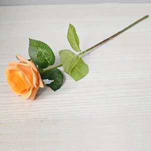 Roses artificielles de haute qualité au toucher réel, fleurs en soie, centre de table recouvert de latex, décorations de table, fleurs décoratives pour mariage - Product Image 5