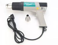 Station de soudage à air chaud numérique multifonction 885W 1800W avec écran LCD, plage de température 50-600°C, certifiée CE, garantie 1 an