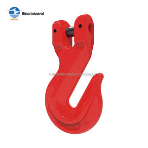 โซ่เหล็กอัลลอยด์ G80 ผ่านกรรมวิธีการตีขึ้นรูป ชุบแข็งด้วยผงพลาสติกตามมาตรฐาน EN818-<span class=keywords><strong>2</strong></span> พร้อมตะขอเกี่ยวแบบอเมริกันชนิด Clevis Grab Hook <span class=keywords><strong>แบบ</strong></span> US - Product Image 2