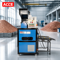 Granulateur de fil de cuivre, machine de recyclage de déchets électriques, mini-separateur de câbles, machine à granulés de cuivre, vente chaude