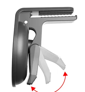 360 Graden Rotatie Universele Verstelbare Air Vent Draadloze Dashboard Magnetische Auto Mobiele Telefoon Houder