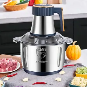 Máquina rebanadora de verduras Cocina eléctrica motor de fruta de plástico, mezclador cebolla procesador de alimentos/