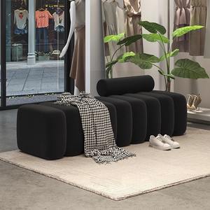 Maison de loisirs dans les chaussures tabouret entrée canapé banc cabine d'essayage élégant de chambre <span class=keywords><strong>à</strong></span> coucher la tête d'un lit est <span class=keywords><strong>mise</strong></span> de côté repose-pieds - Product Image 5