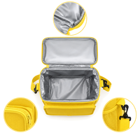 Sac isotherme personnalisé avec logo, sac à déjeuner robuste, thermique, étanche, sac de pique-nique, vente en gros pour le camping et la plage