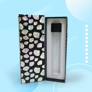 2024 Christmas Day Gift <b>Set</b> 30ml Massage <b>Oil</b> Skin Care Eye Cream Serum Holographic Paper Box with Custom Logo Spot Gloss UV - Product Image 3