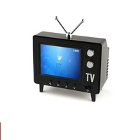 Maison de poupée de simulation, téléviseur de jeu, mini-meubles de chalet DIY, jouets d'appareils électroménagers réalistes, poupée de mode en plastique