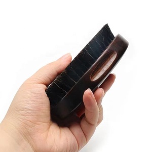 Tùy chỉnh xách tay bằng gỗ lông bàn chải <span class=keywords><strong>mini</strong></span> người đàn ông râu bàn chải - Product Image 3