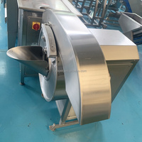 Kls Commerciële Gemotoriseerde Fruitgroente Aardappel Frituursnijmachine Met Snijblok Voor Reepjes En Plakjes