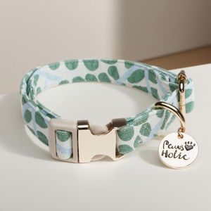 ปลอกคอสุนัขคอตตอนนุ่มสบายออกแบบได้ตามต้องการหรูหราสไตล์หรูหราขายส่ง - Product Image 1