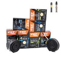 Ban Dalam Sepeda Ukuran Penuh Upgrade C S T Light 1416,20,22,24,26,27.5,29 Inch 700C untuk Sepeda Gunung, Sepeda Jalan, BMX