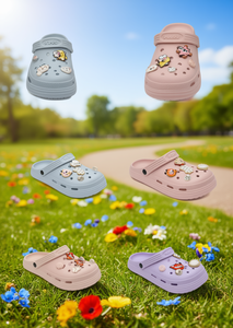 Sandali per bambini con spille animate, taglie dal 18 al 23, ciabatte estive da bambina in EVA, design a cartoni animati - Product Image 2